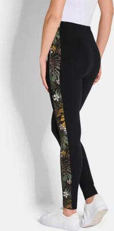 Leggings im 2er-Pack - schwarz - Gr. 21 von Goldner Fashion