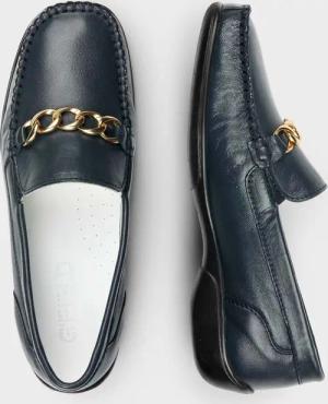 Mokassins - dunkelblau - Gr. 42 von Goldner Fashion