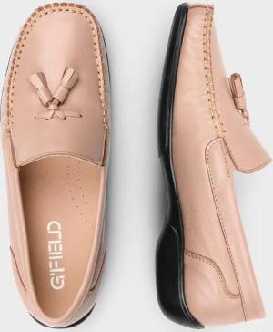 Mokassins - beige - Gr. 36 von Goldner Fashion