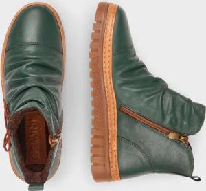 Stiefeletten - dunkelgrün - Gr. 36 von Goldner Fashion