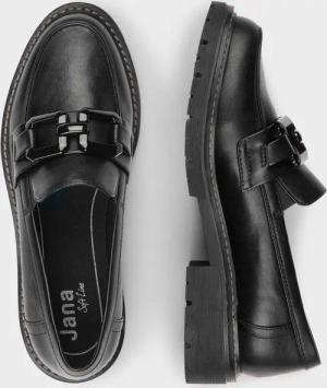 Slipper in Lackleder-Optik - lackschwarz - Gr. 38 von Goldner Fashion