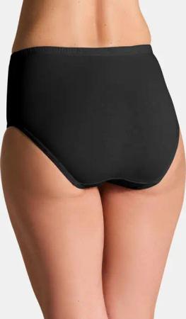 Baumwoll-Hüftslip im Mehrfachpack - schwarz - Gr. 46 von Goldner Fashion