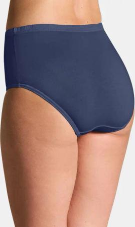 Baumwoll-Hüftslip im Mehrfachpack - haut / bordeaux / marine - Gr. 46 von Goldner Fashion