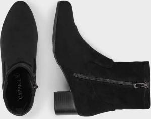 Stiefelette mit Reißverschluss - schwarz - Gr. 38 von Goldner Fashion