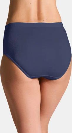 Baumwoll-Taillenslip im Mehrfachpack - haut / bordeaux / marine - Gr. 54 von Goldner Fashion