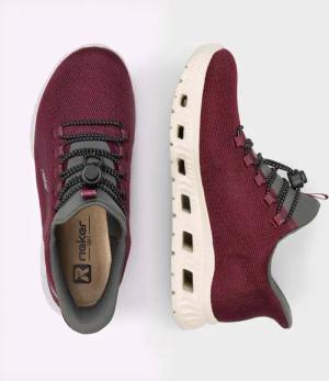 Sneaker - bordeaux - Gr. 36 von Goldner Fashion