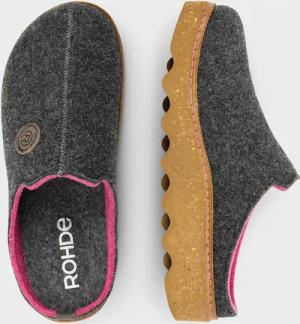 Pantoffel - anthrazit - Gr. 37 von Goldner Fashion