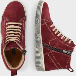Stiefeletten - bordeaux - Gr. 37 von Goldner Fashion