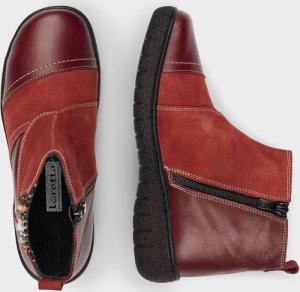 Stiefeletten - bordeaux - Gr. 38 von Goldner Fashion