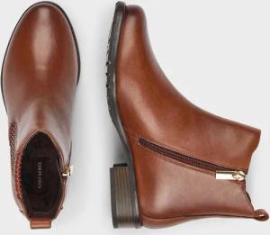 Stiefeletten - cognac - Gr. 39 von Goldner Fashion