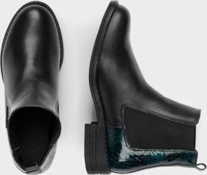 Stiefeletten - schwarz - Gr. 39 von Goldner Fashion