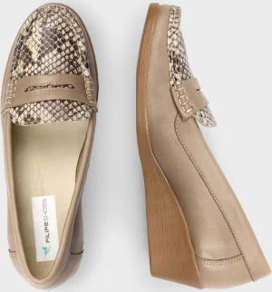 Mokassins - camel / braun - Gr. 41 von Goldner Fashion
