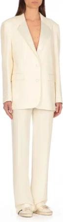 Golden Goose - Ivory Maia Blazer - Größe 42 - beige