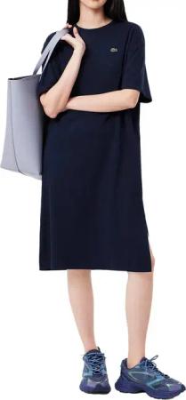 Lacoste - Dresses Black - Größe 34 - schwarz