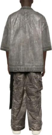 Rick Owens - Camicia Magnum Tommy Shirt Darkdust - Größe XS - grau