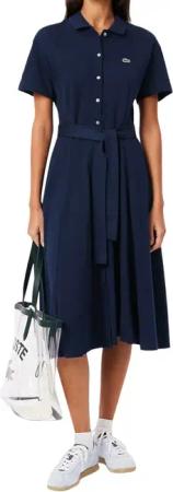Lacoste - Dresses Blue - Größe 34 - blue