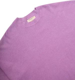 RETERNITY - Longsleeve Knit Atelir Washed Lilla - Größe S - bunt