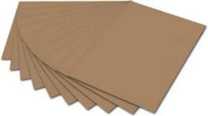 Folia Karton 10x Folia 6175 Fotokarton 50 x 70 cm rehbraun
