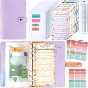 LuxusKollektion Notizheft Budget Planner A6 Geldbuch Sparplan Haushaltsbuch Organizer mit