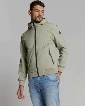 NO EXCESS Kurzjacke No Excess Jacke mit kapuze
