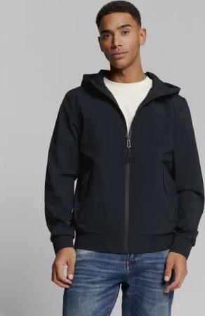 NO EXCESS Kurzjacke No Excess Jacke mit kapuze