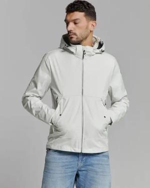 NO EXCESS Kurzjacke No Excess Jacke mit abnehmbarer kapuze