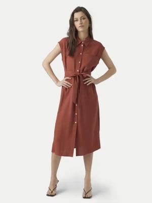 Vero Moda Hemdkleid Mymilo 10282532 Rot Regular Fit