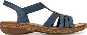 Rieker Sandalen 628G9-16 Dunkelblau