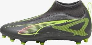 Kinder Fußball Nockenschuhe FG/AG ohne Schnürsenkel - Ultra 5 Match grau