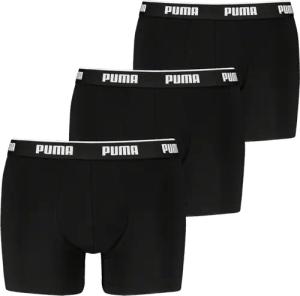 PUMA Boxershorts "PUMA MEN EVERYDAY BASIC BOXERS 3P", (3er Pack), Komfortabler elastischer Logobund