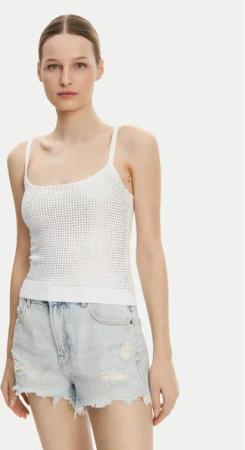 Guess Top W5GR47 Z3MN2 Weiß Regular Fit