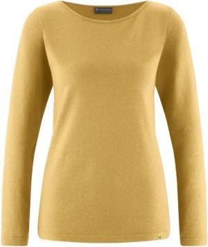 HempAge Langarmshirt DH673 Modisches Langarmshirt mit U-Boot Ausschnitt