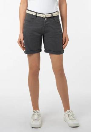 SUBLEVEL Bermudas mit Gürtel, Sommerhose für Damen
