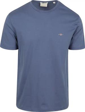 Gant T-shirt Shield Logo Dusty Navy - Größe M