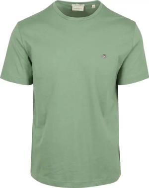 Gant T-shirt Shield Logo Grün - Größe XL
