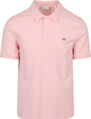 Gant Shield Piqué Poloshirt Hellrosa - Größe XL