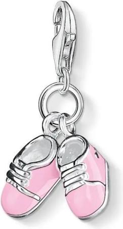 Thomas Sabo Charm - Babyschuhe pink - 0820-007-9