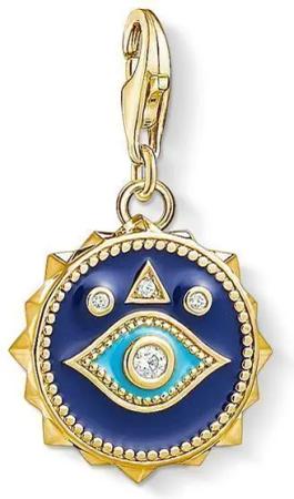 Thomas Sabo Charm - Blaues Nazar Auge - 1663-565-32