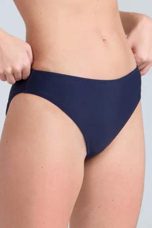Docks Gemusterte Damen Bikini-Hose - Dark Blau