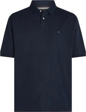 Tommy Hilfiger Unifarbenes Piqué-Poloshirt mit kleiner Logo-Stickerei