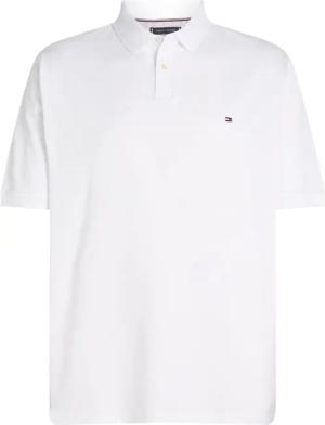 Tommy Hilfiger Unifarbenes Piqué-Poloshirt mit kleiner Logo-Stickerei