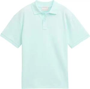 TOM TAILOR Jungen Oversize Piqué Poloshirt, blau, Uni, Gr. 128
