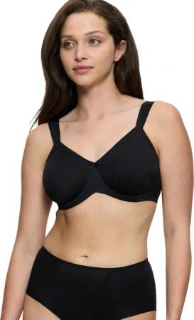 Triumph Minimizer-BH "Essential Minimizer", schimmerndes Jacquard-Muster, mit Bügel, kleine Satinschleife