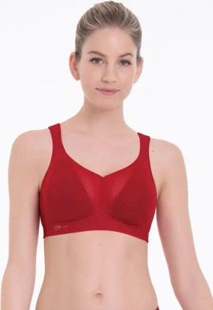 Anita Active Sport-BH "Air Control Delta Pad", doppellagige Cups, Powertüll im Rücken, Schale schmal geschnitten