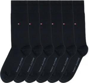 Tommy Hilfiger Socken "TH MEN SOCK 6P ECOM", (Packung, 6 Paar, 6 Paar), Gekämmte Baumwolle, atmungsaktiv, druckfreier Bund