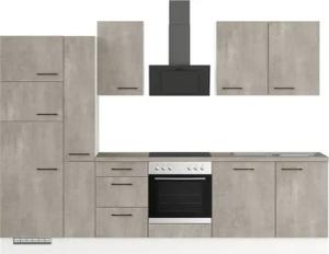 IMPULS KÜCHEN Küchenzeile ""Valencia", Ausrichtung wählbar, Schubkästen mit Soft-Close,", vormontiert, wahlweise mit E-Geräten, Breite 310 cm