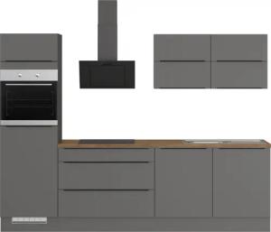 IMPULS KÜCHEN Küchenzeile ""Toledo", Ausrichtung wählbar, Schubkästen mit Soft-Close,", vormontiert, wahlweise mit E-Geräten, Breite 280 cm