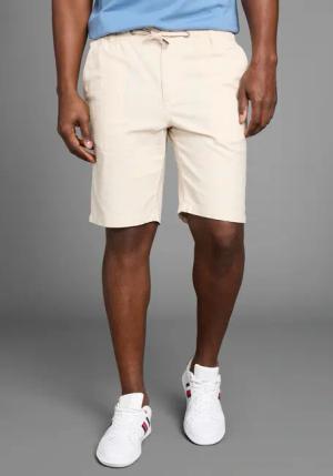 DELMAO Bermudas "aus Leinen", Lässige Bermudas