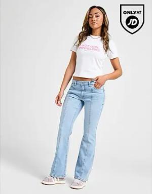 JUICY COUTURE Diamante Cross Jeans - Damen, Blue