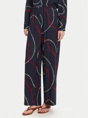 Tommy Hilfiger Stoffhose WW0WW44542 Dunkelblau Relaxed Fit
